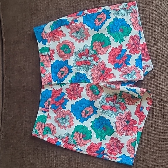 Banana Republic Pants - Banana Republic Women's Multi-color Chino Floral Shorts Size 2 New Without Tags